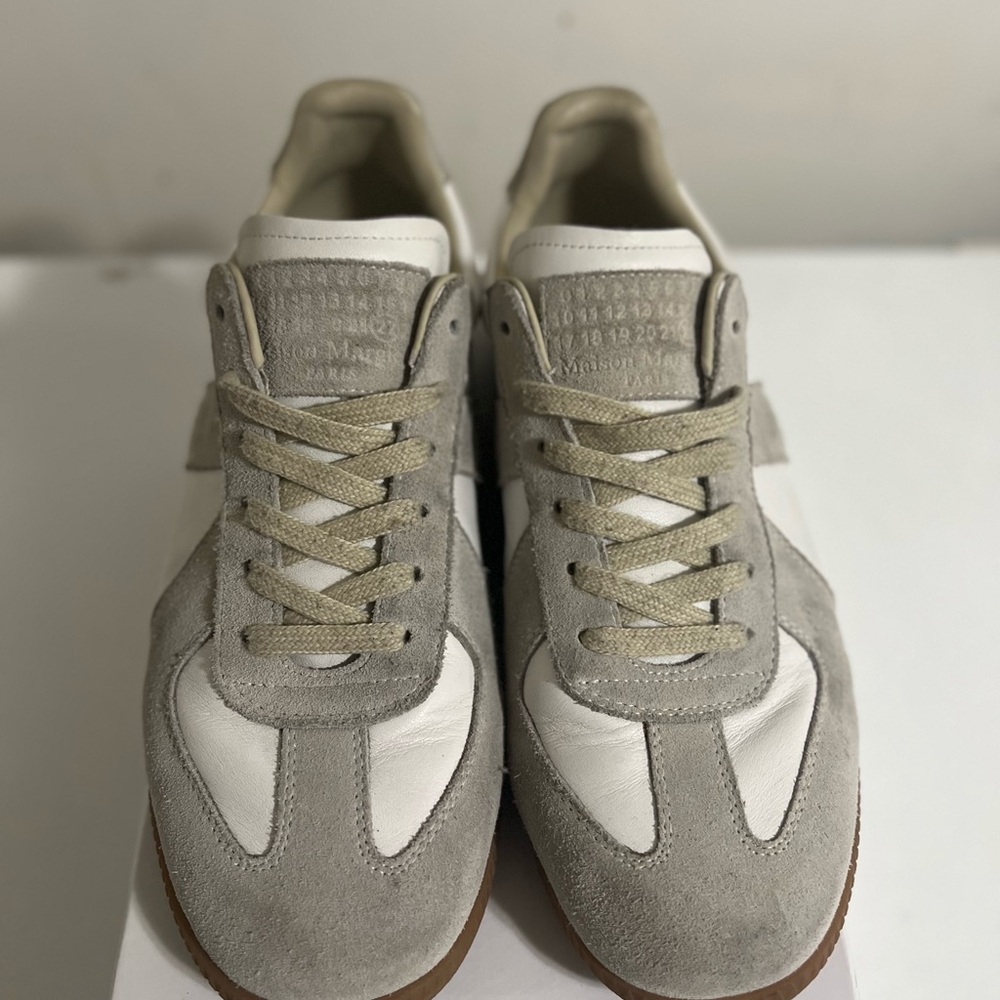 Maison Martin Margiela Gray and White Sneakers
